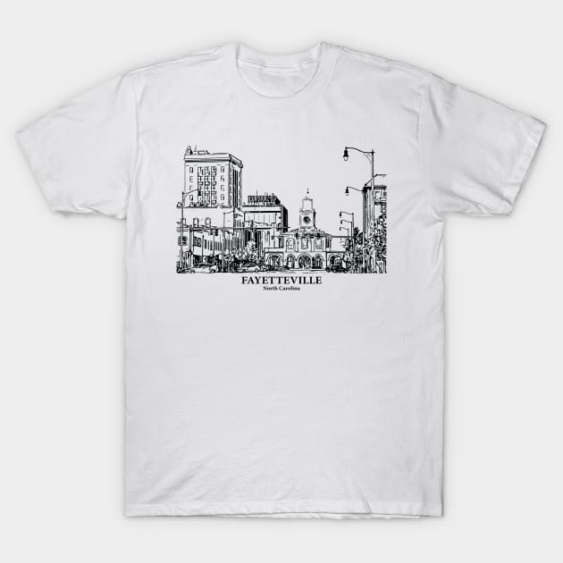 Fayetteville - North Carolina T-Shirt by Lakeric